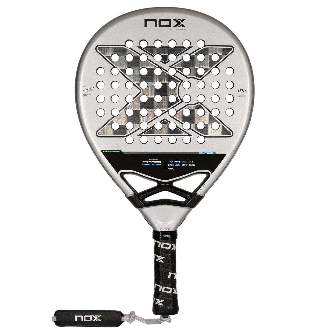 RAQUETTE DE PADEL AT10 GENIUS 18K ALUM 2024 PAR AGUSTIN TAPIA