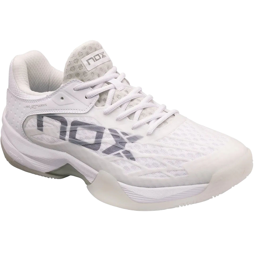 AT10 Basket Chaussures de padel NOX blanc / gris – Image 3