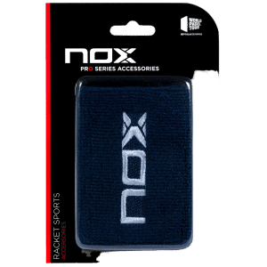 Bracelets de sport de padel NOX Bleu Marine / Blanc