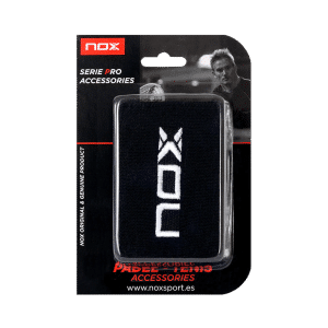 Bracelets de sport de padel NOX Noir / Blanc