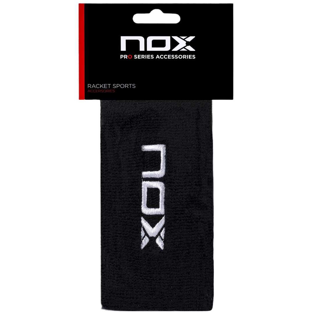 Longs bracelets de sport de padel NOX Noir / Blanc