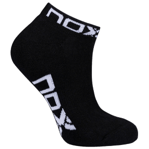 1 paire de chaussettes de sport de padel NOX Noir / Blanc FEMME