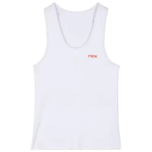 T-shirt de sport de padel NOX - Femme TEAM - Blanc