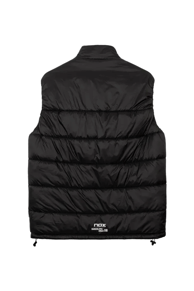 Gilet de sport de padel NOX BASIC - Homme CASUAL - Noir – Image 2