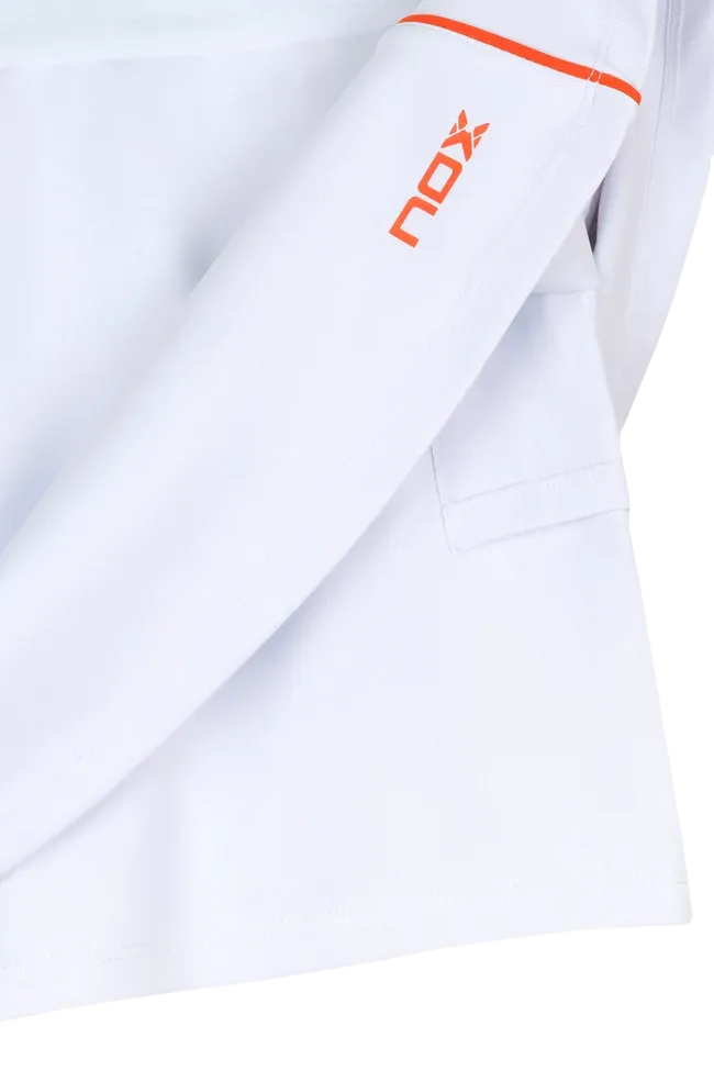 Jupe de sport de padel NOX - Femme TEAM - Blanc – Image 6