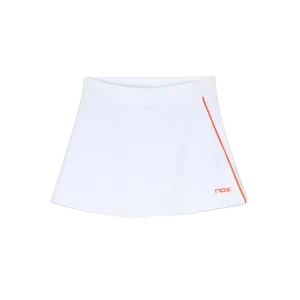 Jupe de sport de padel NOX - Femme TEAM - Blanc