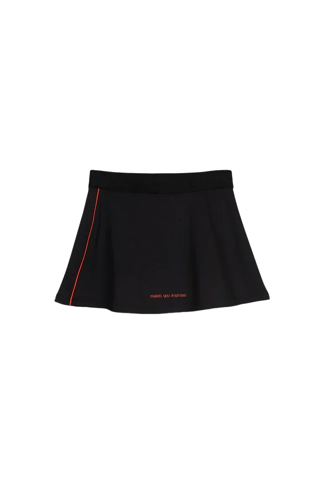 Jupe de sport de padel NOX - Femme TEAM - Noire – Image 2