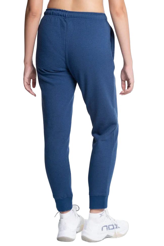 Pantalon de sport de padel NOX BASIC - Femme CASUAL - Bleu Marine – Image 4
