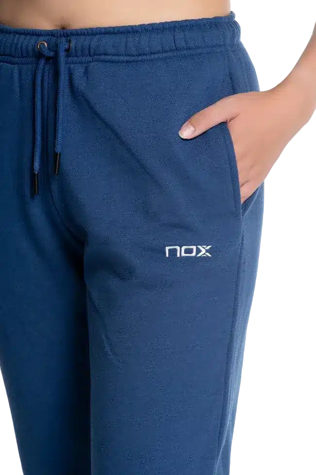 Pantalon de sport de padel NOX BASIC - Femme CASUAL - Bleu Marine – Image 5
