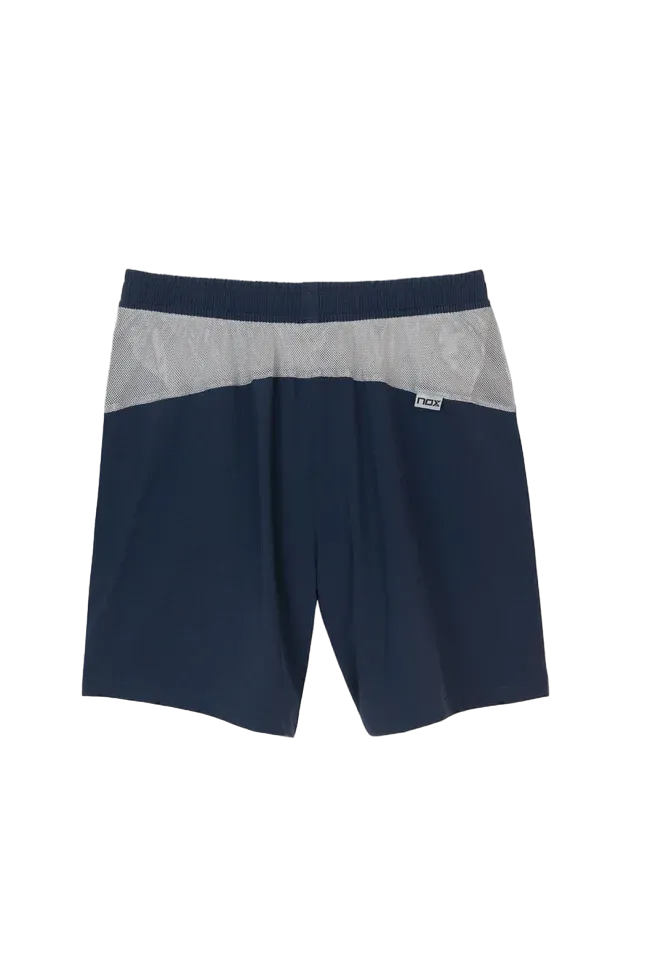 Short de sport de padel NOX - Homme TEAM - Bleu Marine – Image 2