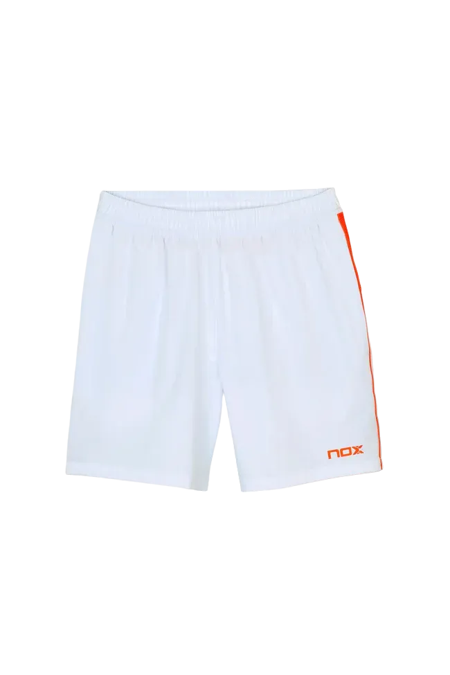 Short de sport de padel NOX - Homme TEAM - Blanc