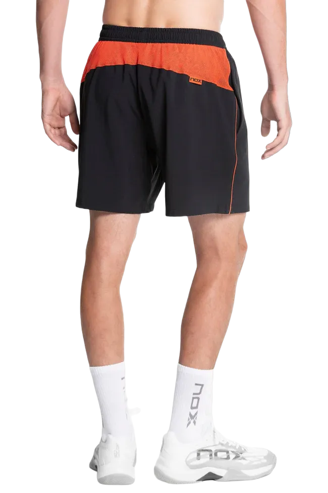 Short de sport de padel NOX - Homme TEAM - Noir – Image 4