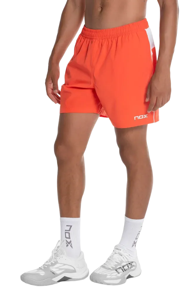 Short de sport de padel NOX - Homme TEAM - Rouge – Image 3