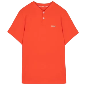 Polo de sport de padel NOX - Homme TEAM REGULAR - Rouge
