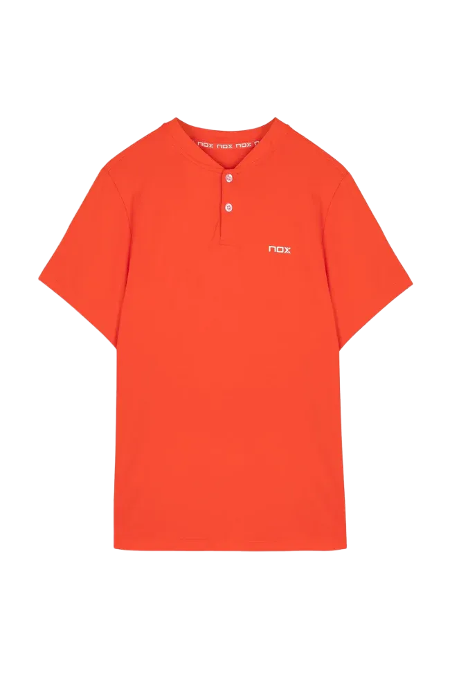 Polo de sport de padel NOX - Homme TEAM REGULAR - Rouge