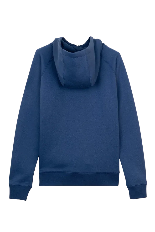 Veste de sport de padel NOX BASIC avec zip et capuche - Femme CASUAL - Bleu Marine – Image 2