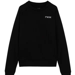 Sweat de sport de padel NOX BASIC - Femme CASUAL - Noir