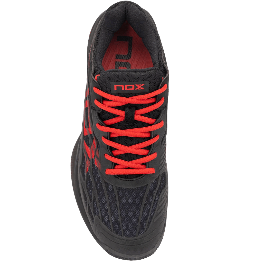 AT10 Basket chaussures de padel NOX noir / rouge – Image 11