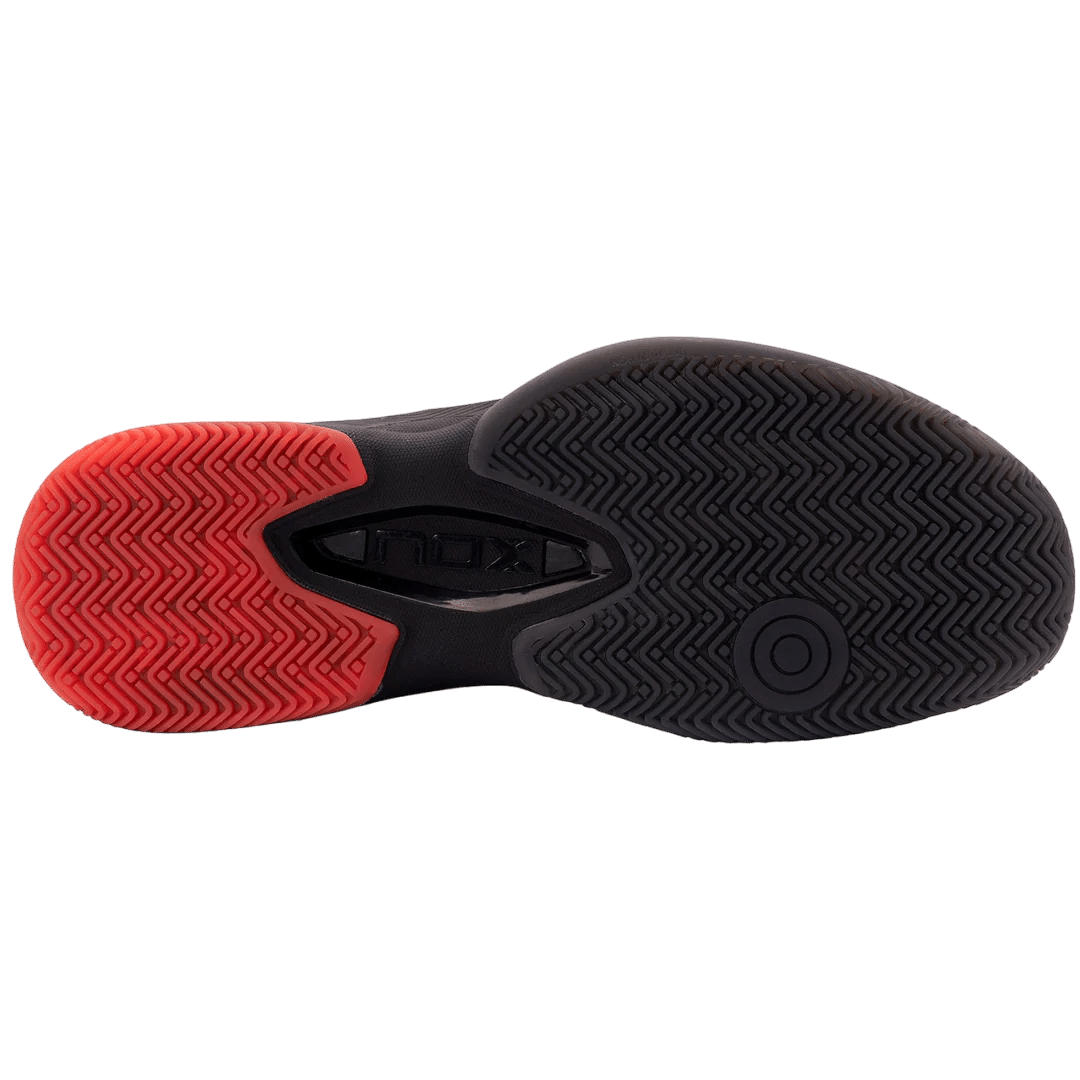 AT10 Basket chaussures de padel NOX noir / rouge – Image 9