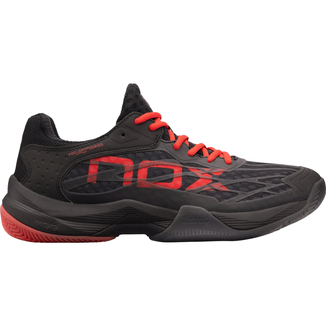 AT10 Basket chaussures de padel NOX noir / rouge