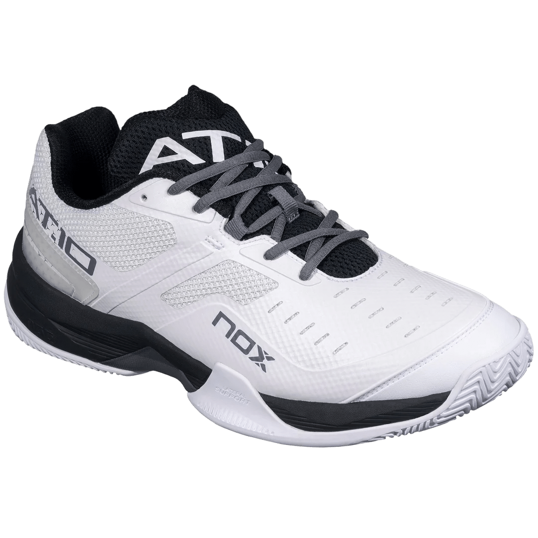 AT10 Basket chaussures de padel NOX blanc / noir – Image 3