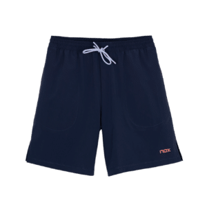 Short de sport de padel NOX - Homme PRO - Bleu Marine