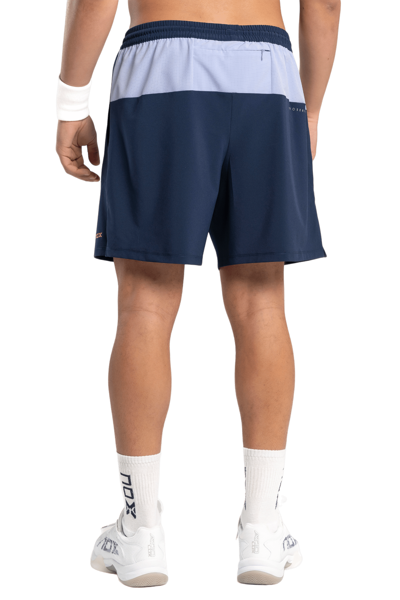 Short de sport de padel NOX - Homme PRO - Bleu Marine – Image 7