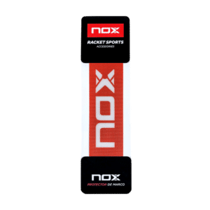 6 Protecteurs de raquette de padel NOX Rouge/Blanc