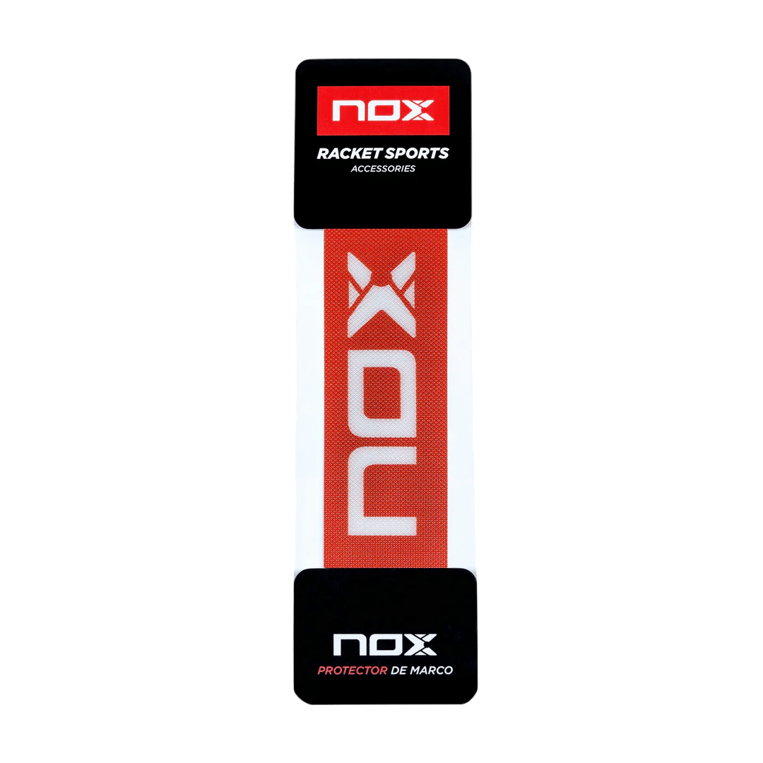 6 Protecteurs de raquette de padel NOX Rouge/Blanc