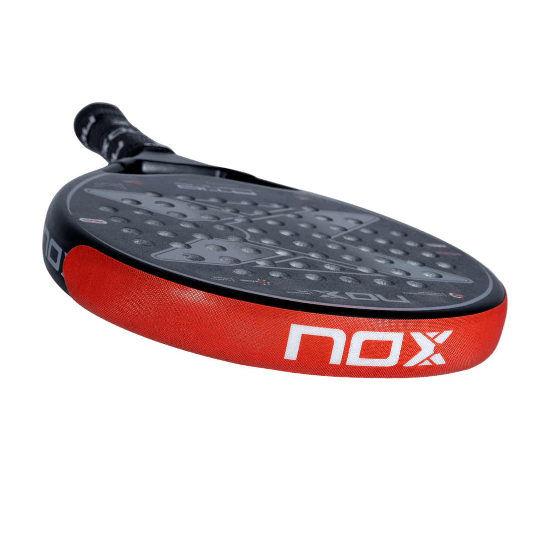 6 Protecteurs de raquette de padel NOX Rouge/Blanc – Image 2