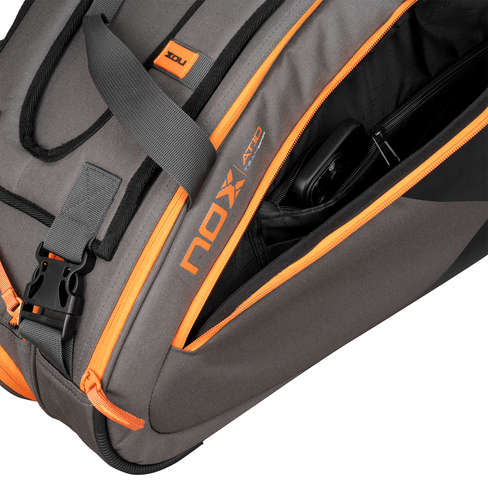 2024 - Sac de padel NOX AT10 Team Gris / Orange – Image 13