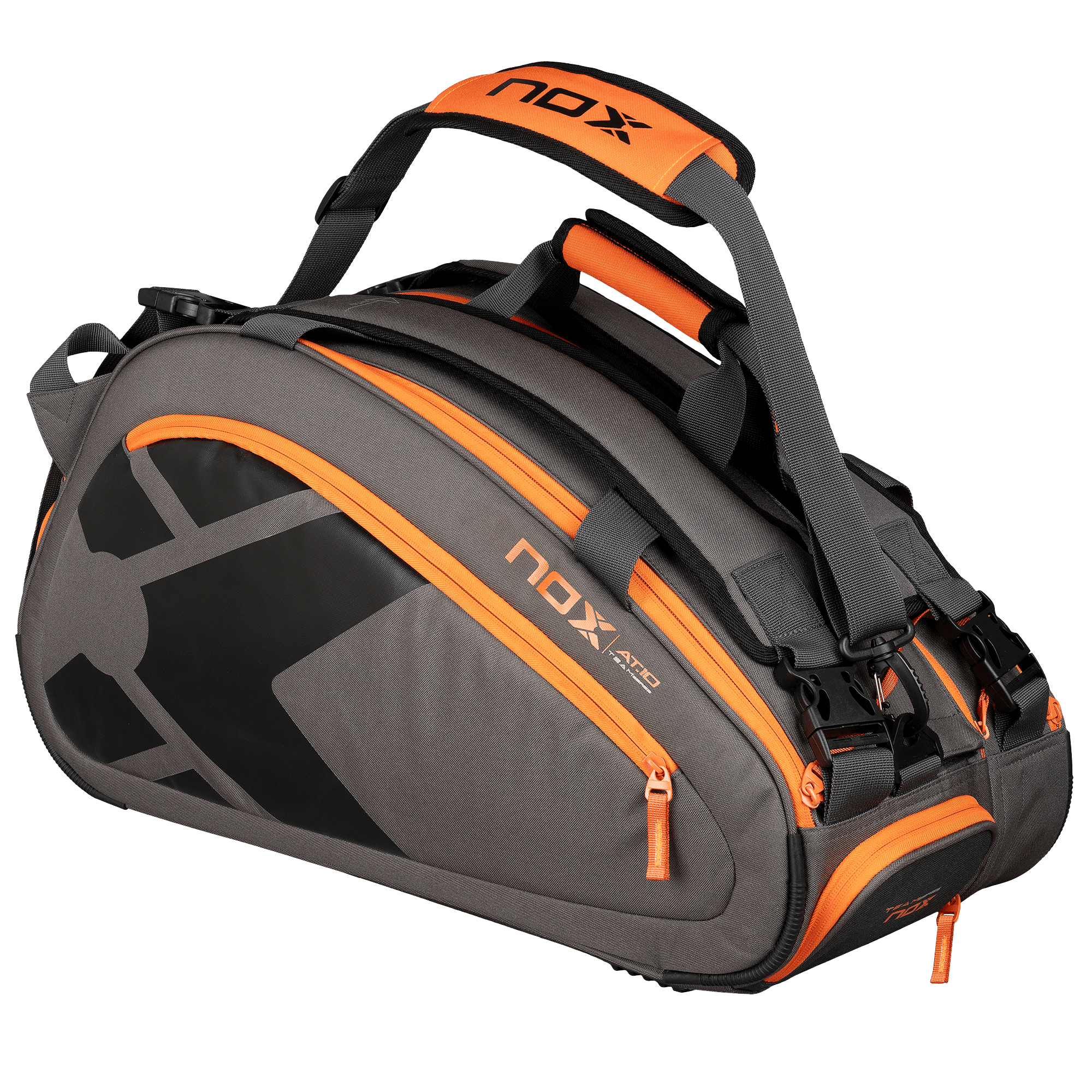 2024 - Sac de padel NOX AT10 Team Gris / Orange – Image 2
