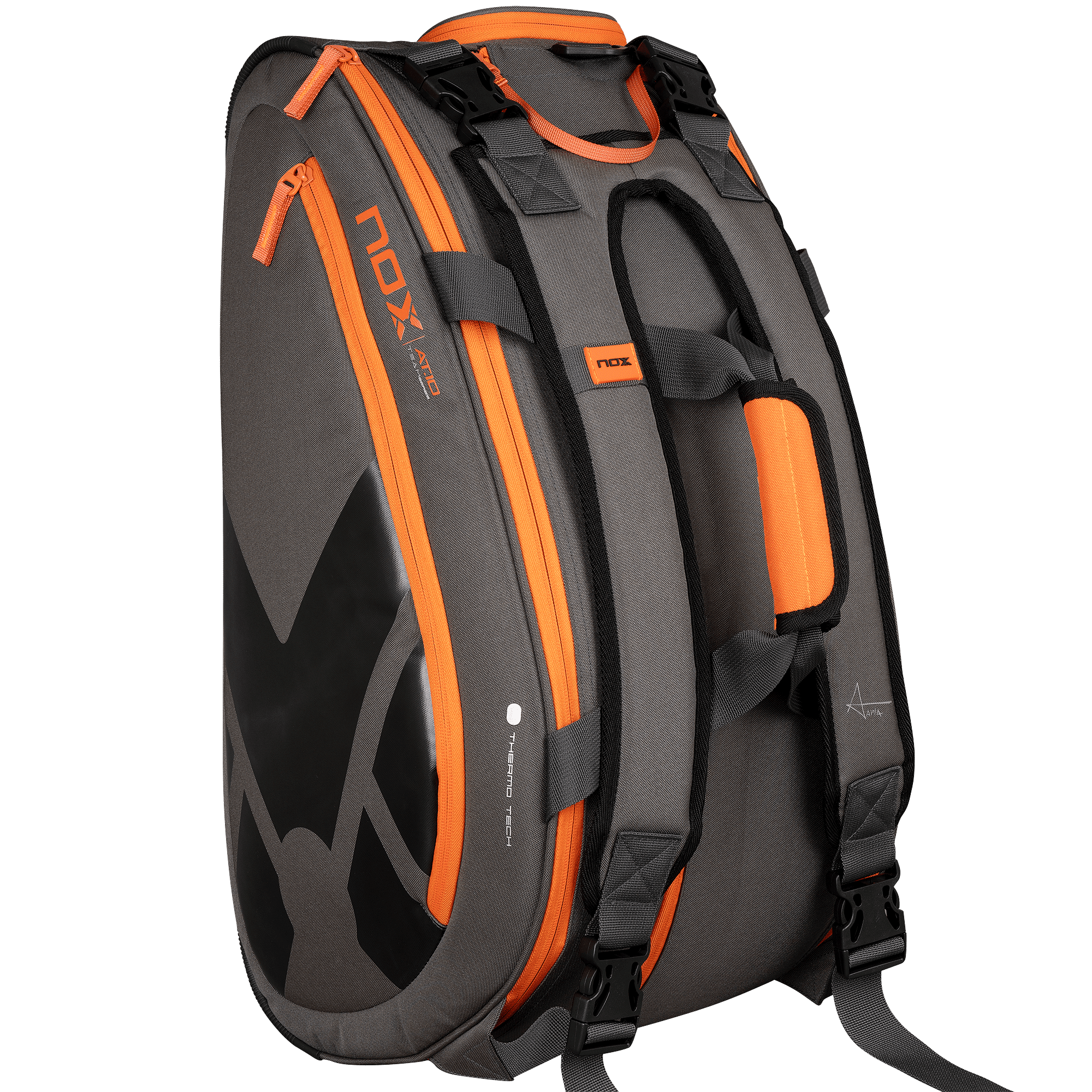2024 - Sac de padel NOX AT10 Team Gris / Orange – Image 4