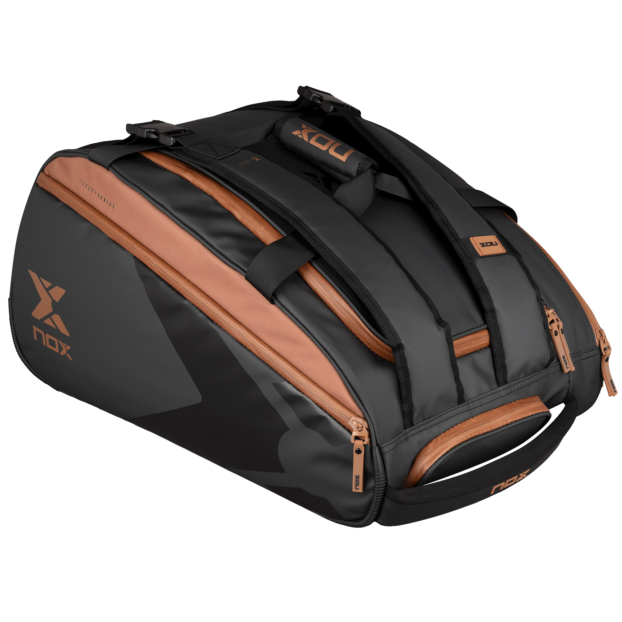 2024 - Sac de padel NOX Luxury Open Séries Noir / Marron – Image 2