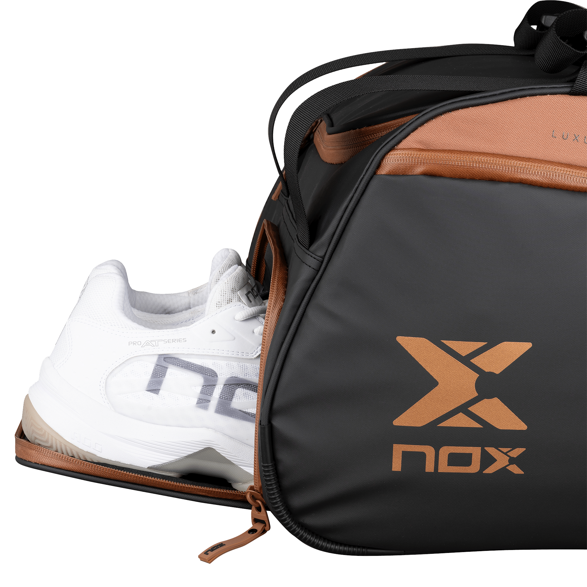 2024 - Sac de padel NOX Luxury Open Séries Noir / Marron – Image 7
