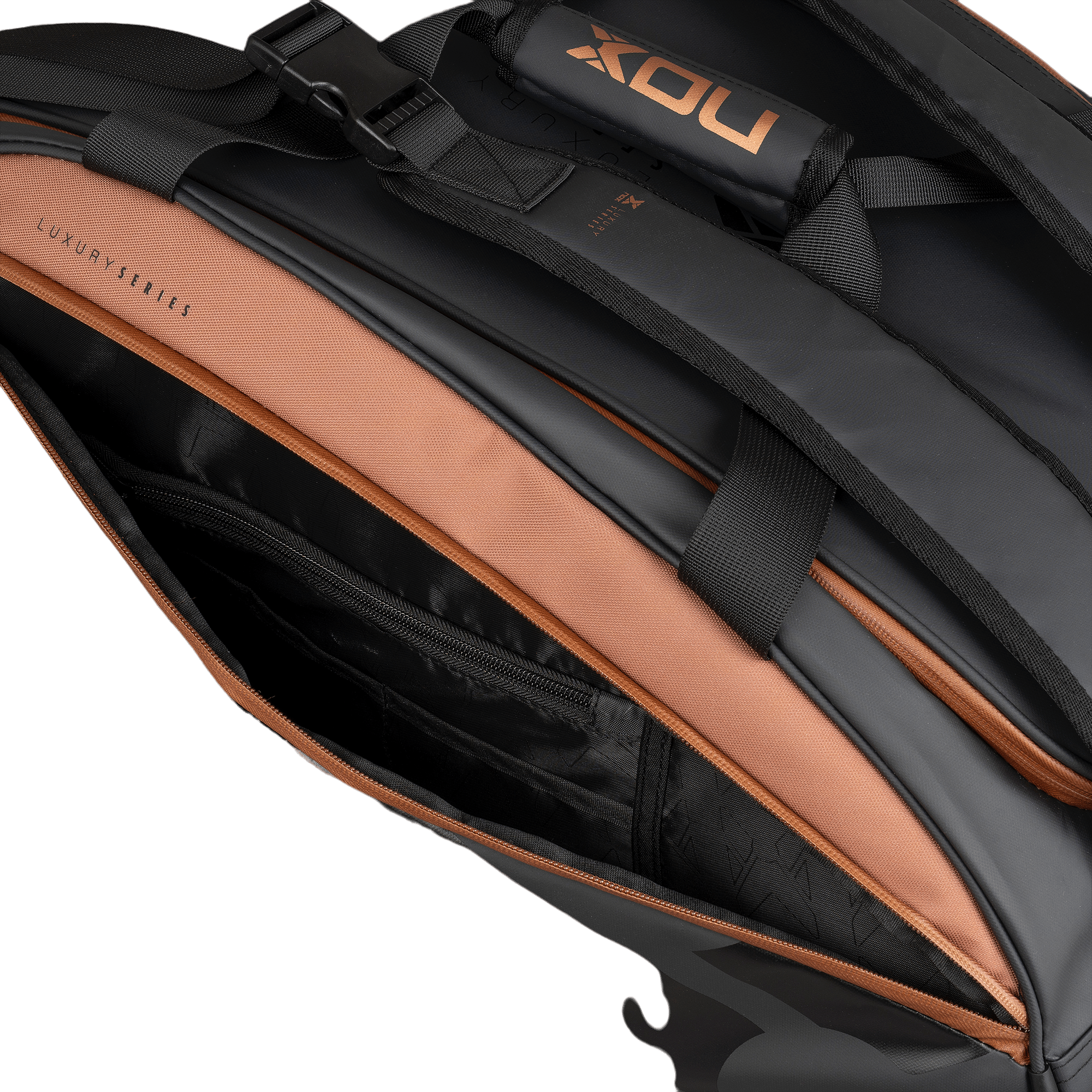 2024 - Sac de padel NOX Luxury Open Séries Noir / Marron – Image 5