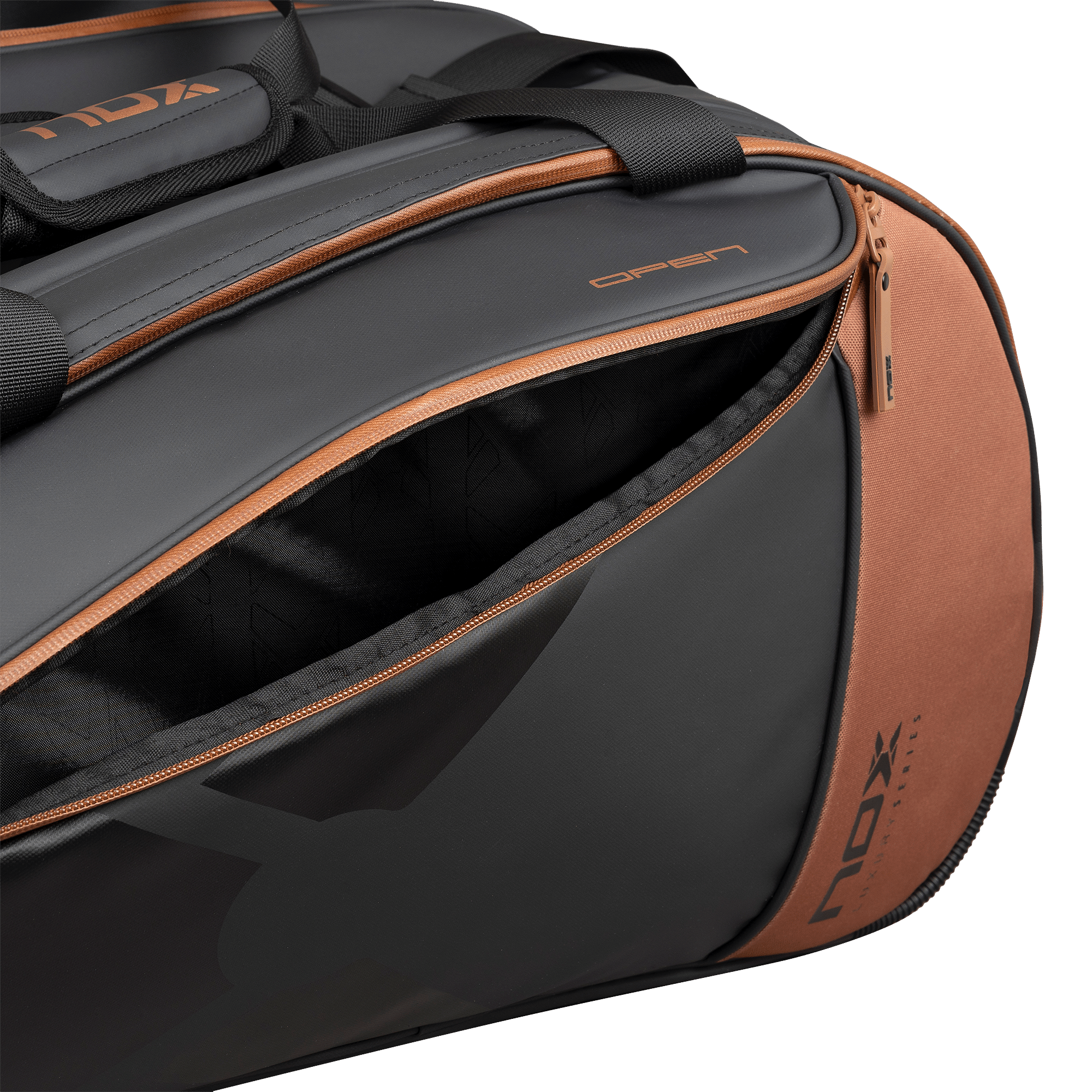 2024 - Sac de padel NOX Luxury Open Séries Noir / Marron – Image 4