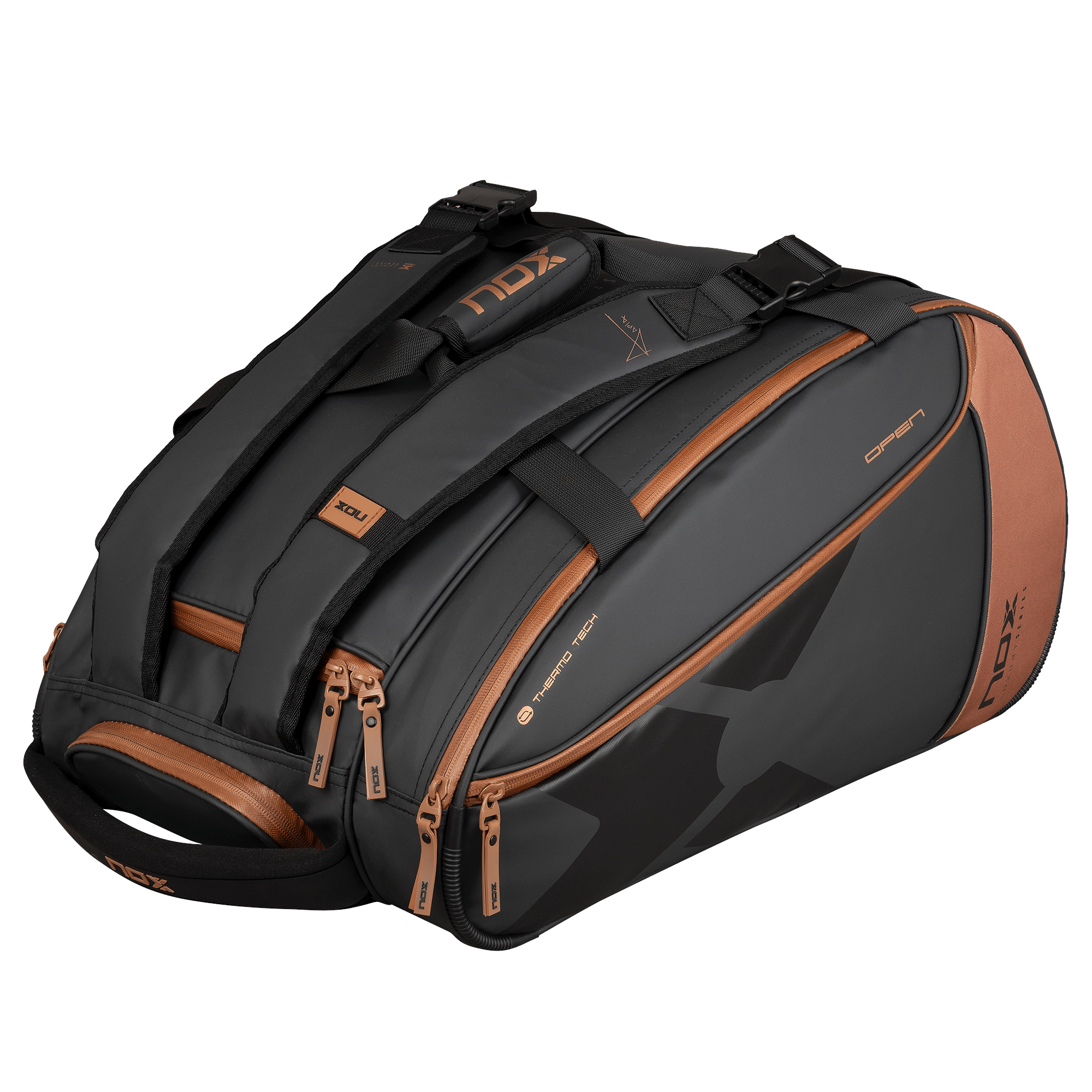 2024 - Sac de padel NOX Luxury Open Séries Noir / Marron