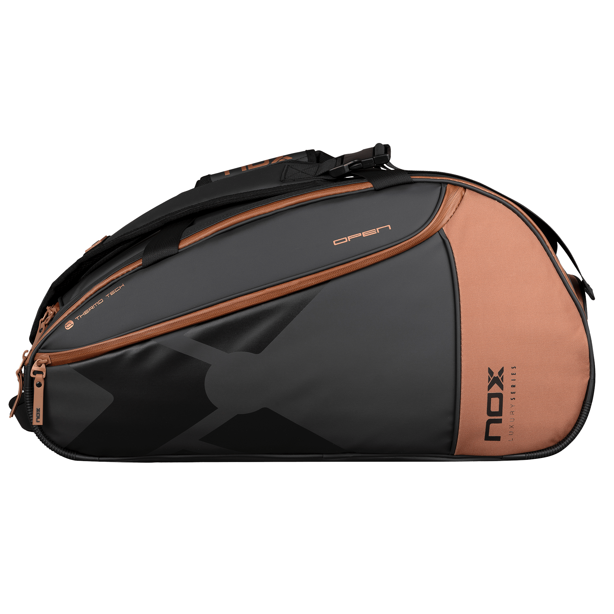 2024 - Sac de padel NOX Luxury Open Séries Noir / Marron – Image 3