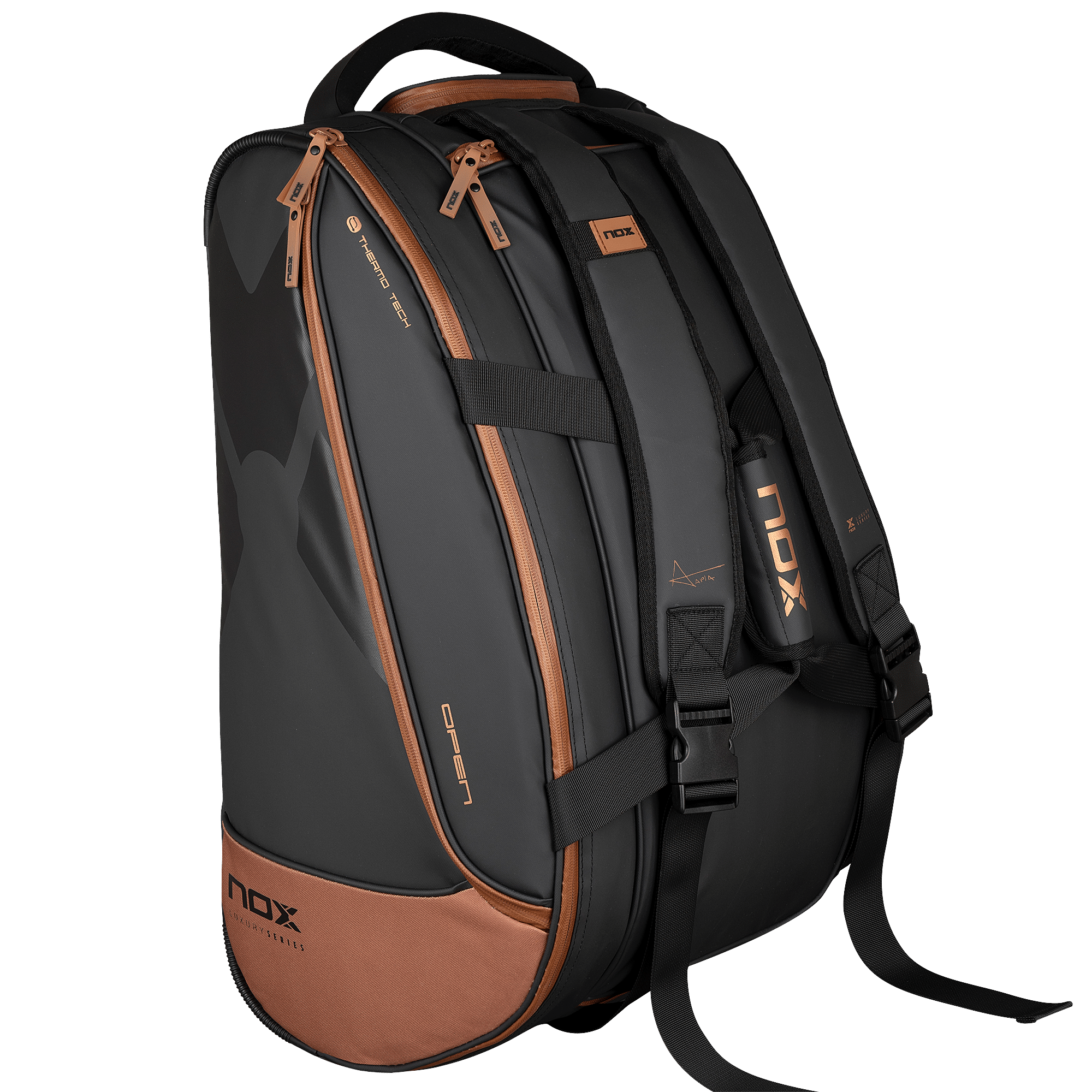 2024 - Sac de padel NOX Luxury Open Séries Noir / Marron – Image 13