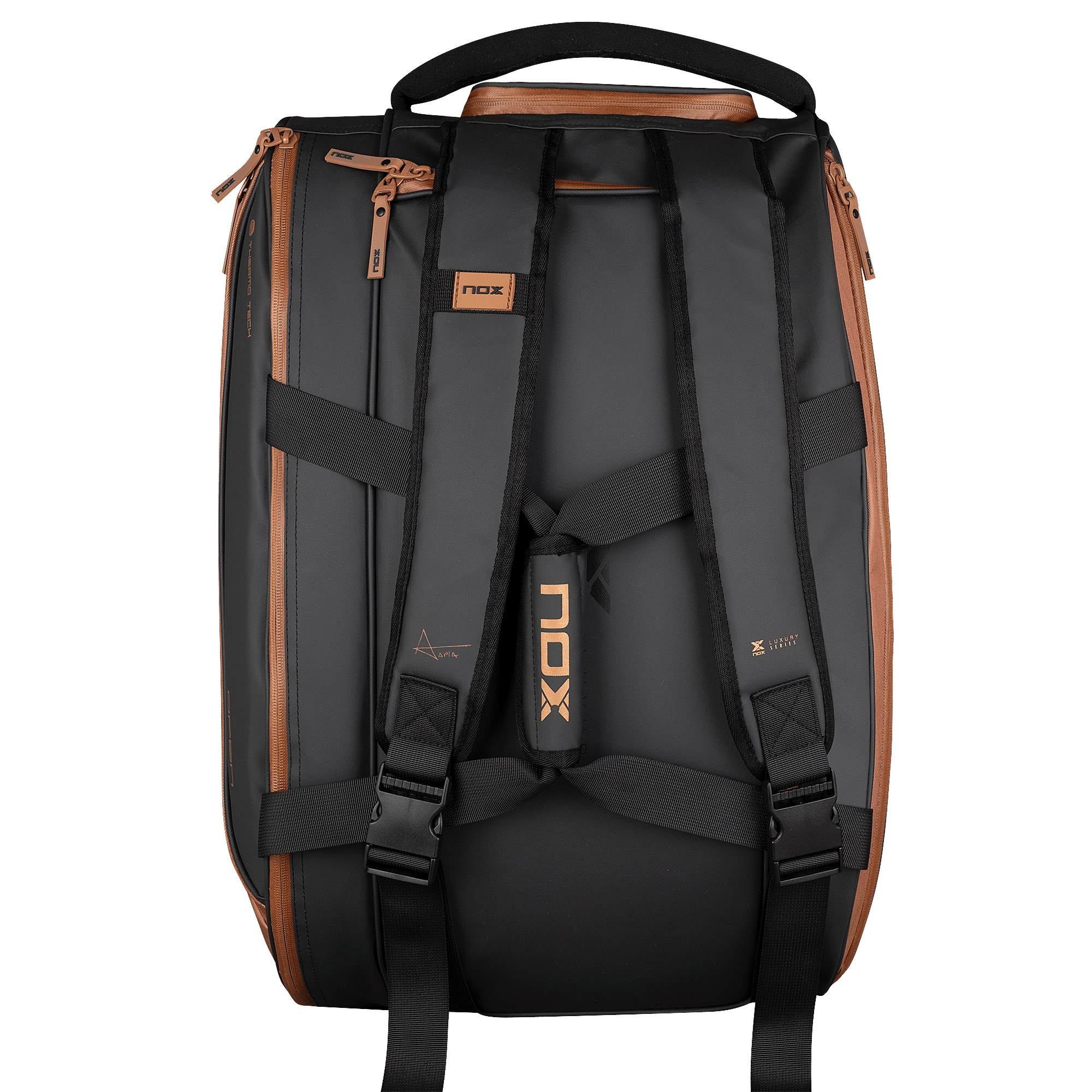 2024 - Sac de padel NOX Luxury Open Séries Noir / Marron – Image 12