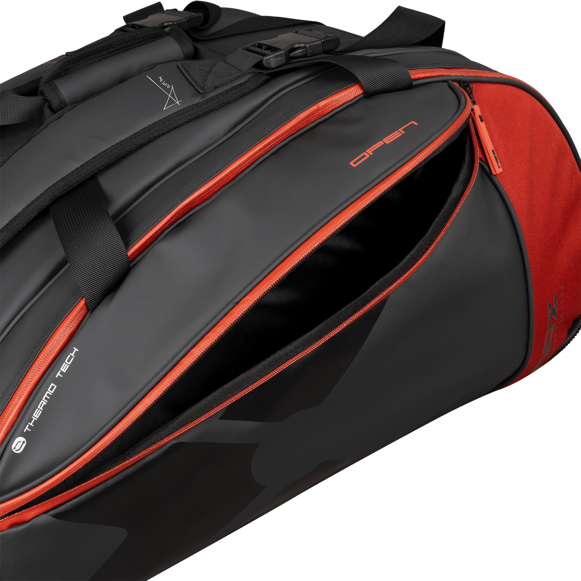 2024 - Sac de padel NOX Luxury Open Séries Noir / Rouge – Image 3