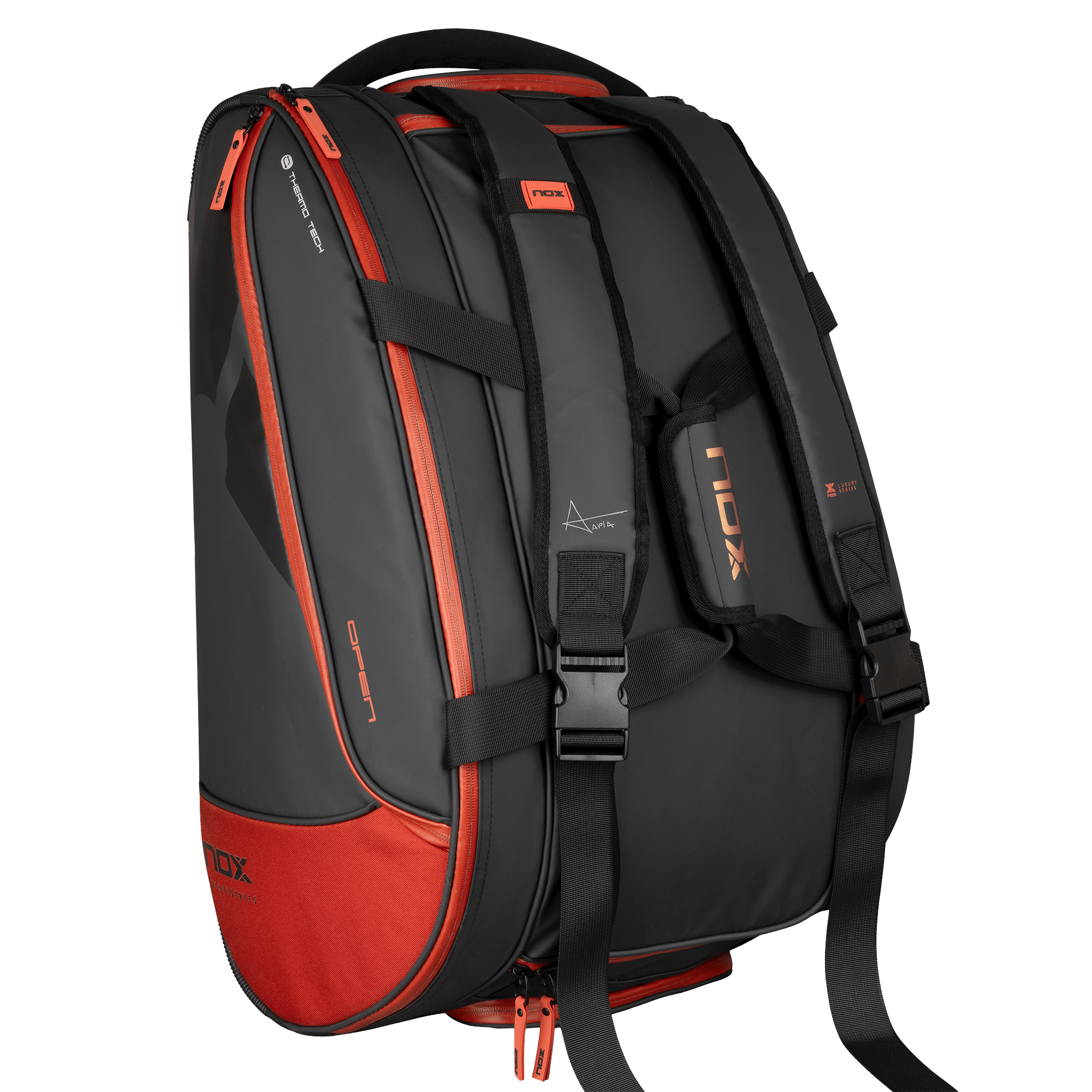 2024 - Sac de padel NOX Luxury Open Séries Noir / Rouge – Image 12