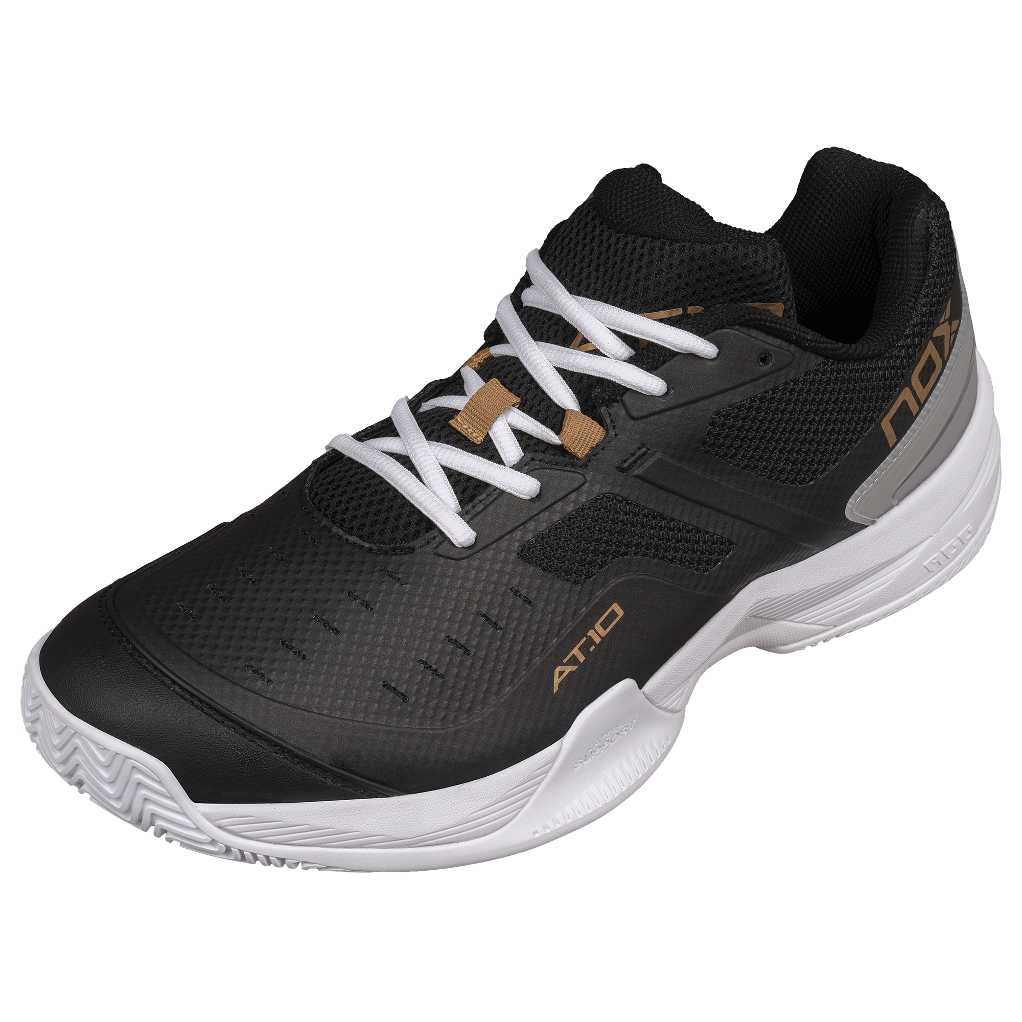 AT10 PRO Basket chaussures de padel NOX noir / or – Image 5