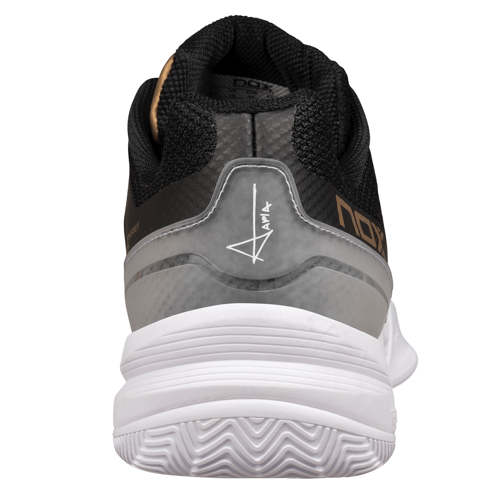 AT10 PRO Basket chaussures de padel NOX noir / or – Image 8