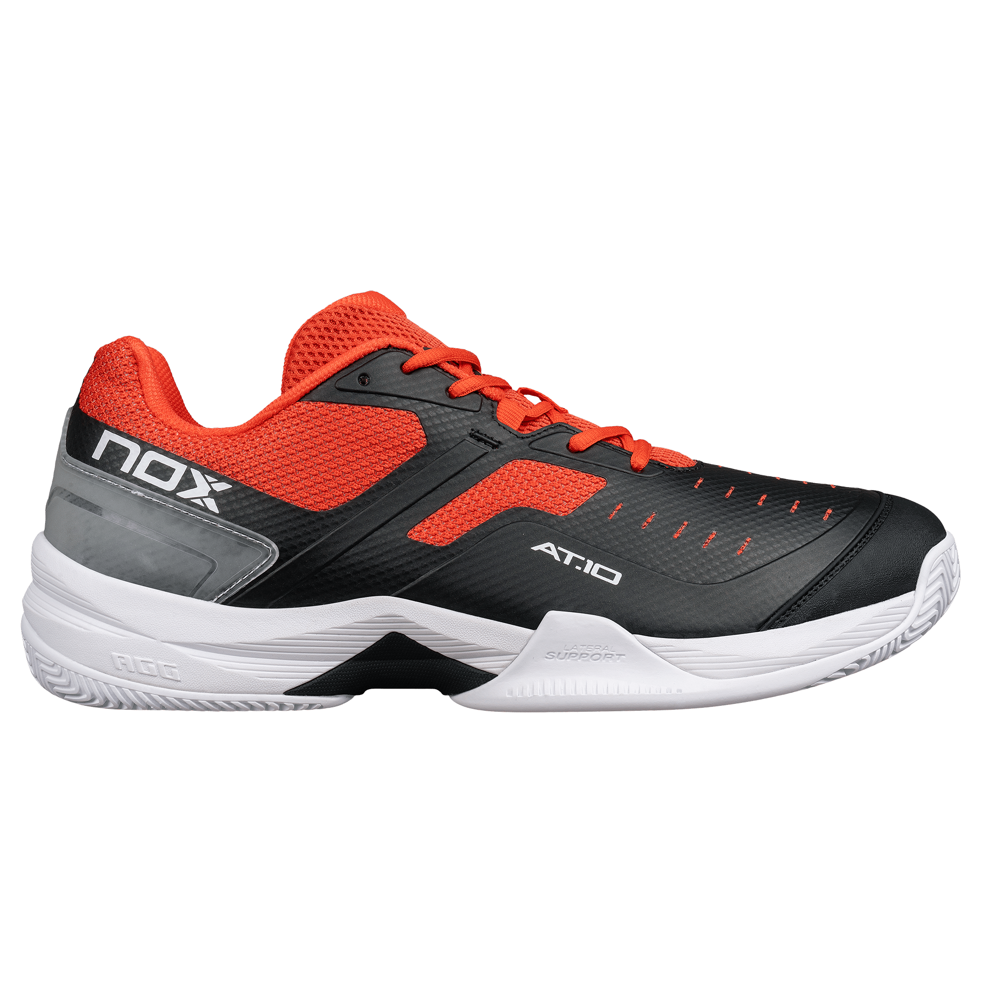 AT10 PRO Basket chaussures de padel NOX noir / rouge