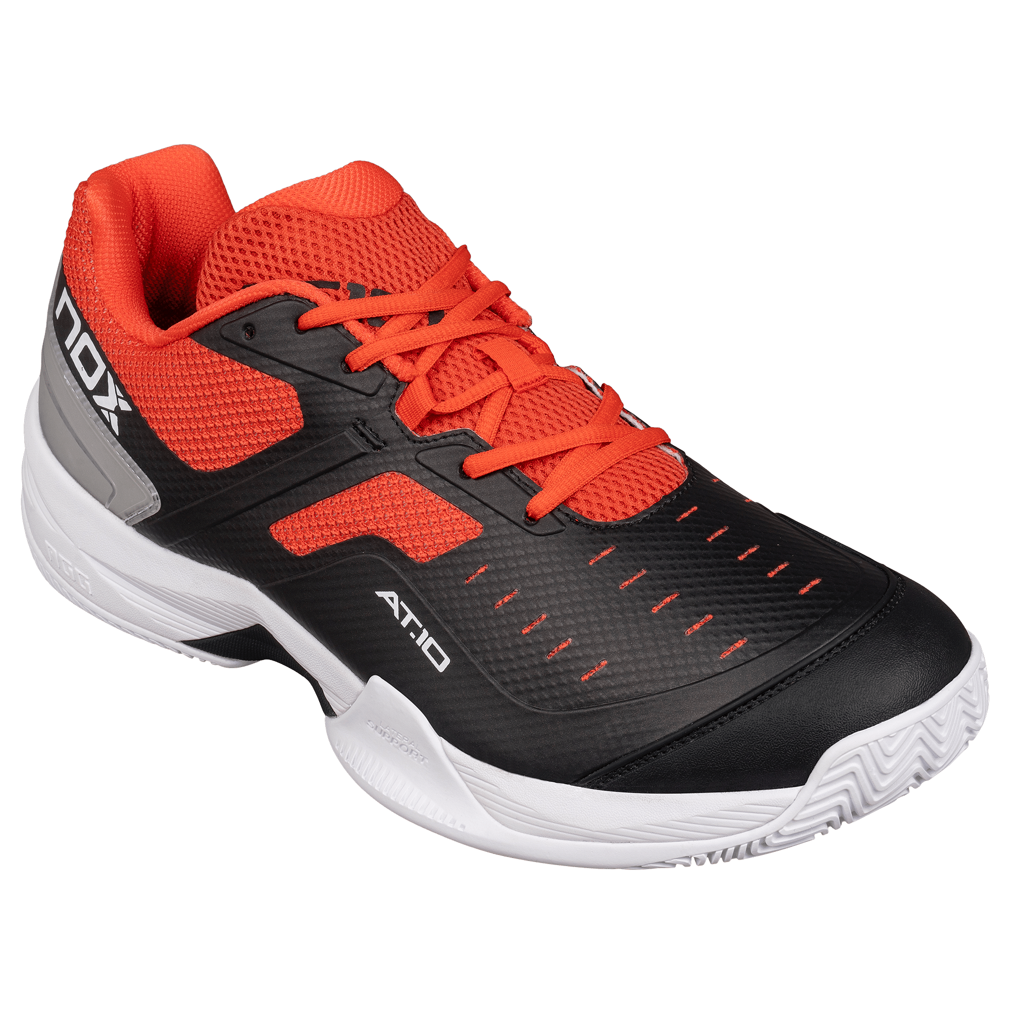 AT10 PRO Basket chaussures de padel NOX noir / rouge – Image 4