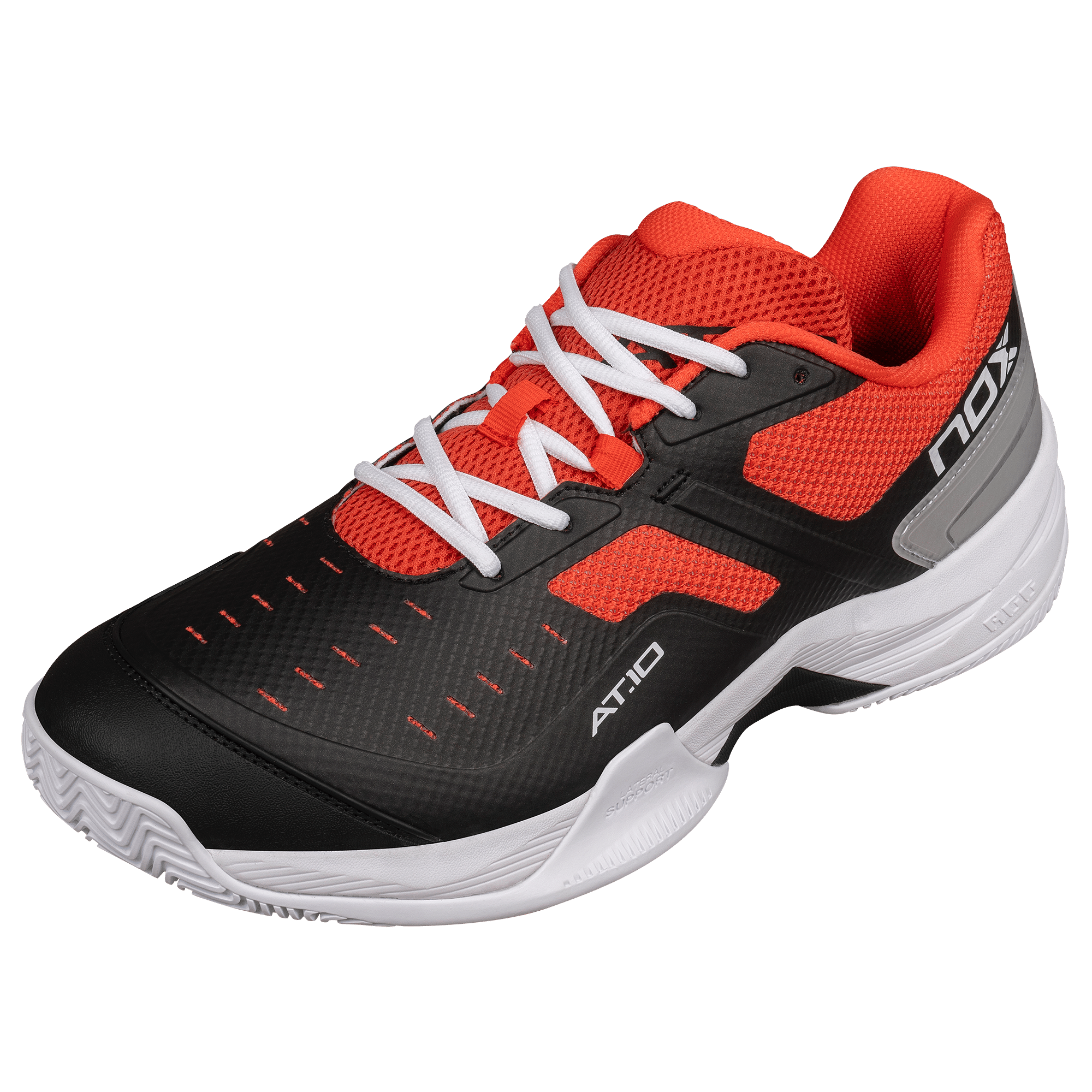 AT10 PRO Basket chaussures de padel NOX noir / rouge – Image 5