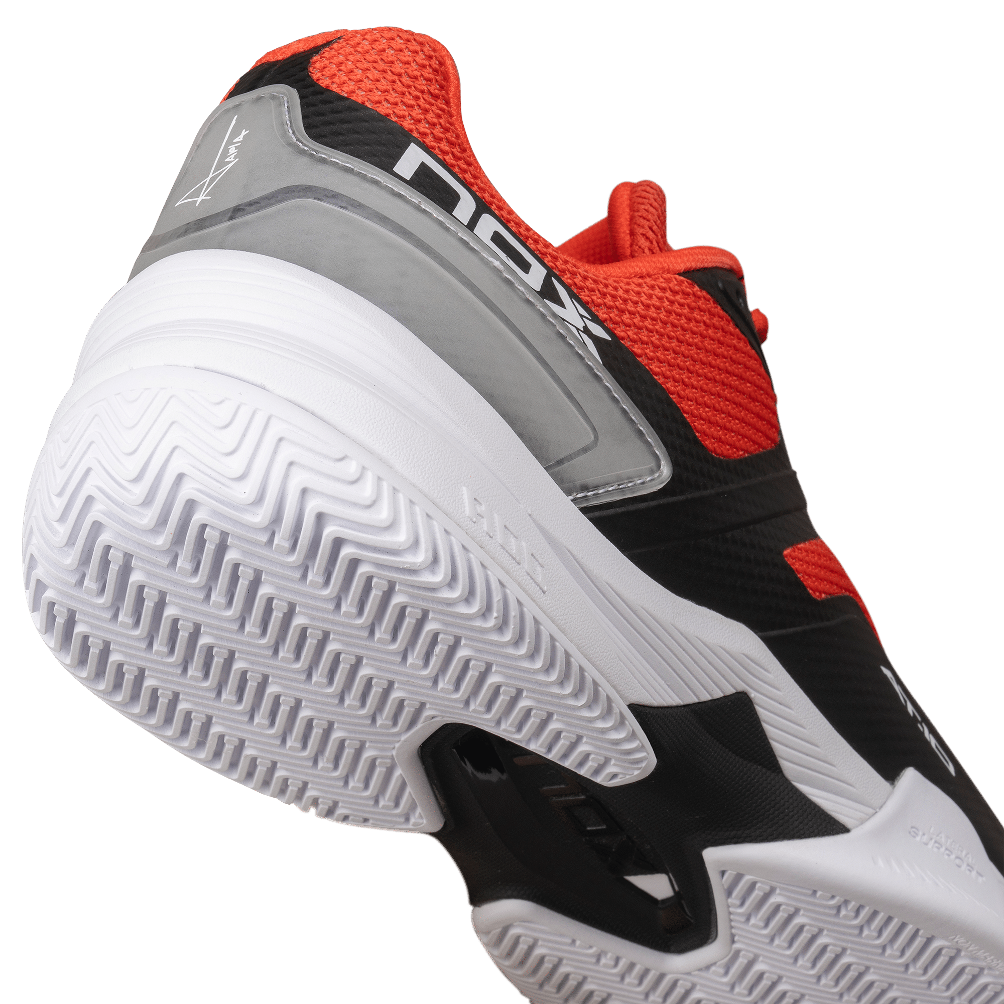 AT10 PRO Basket chaussures de padel NOX noir / rouge – Image 7