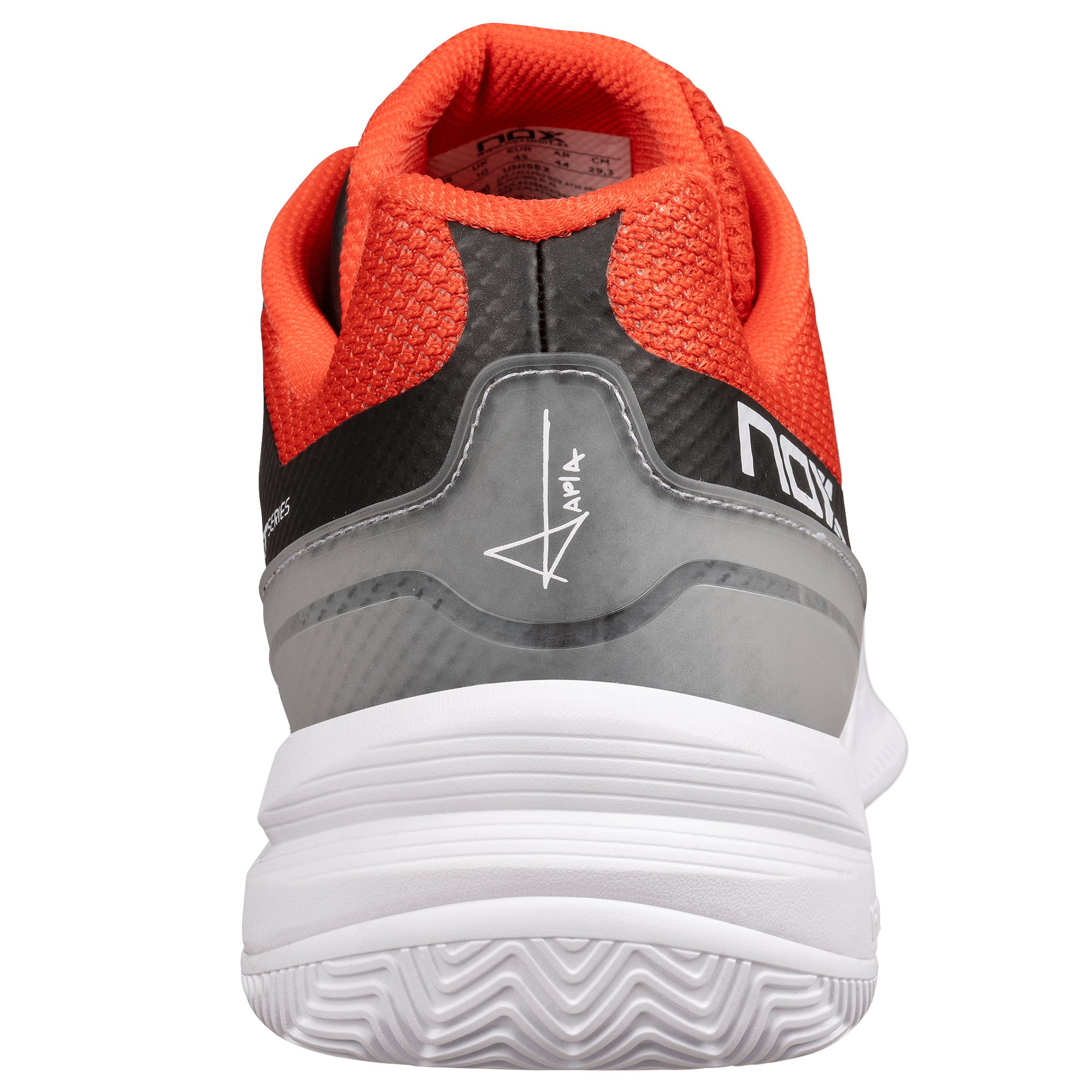 AT10 PRO Basket chaussures de padel NOX noir / rouge – Image 8